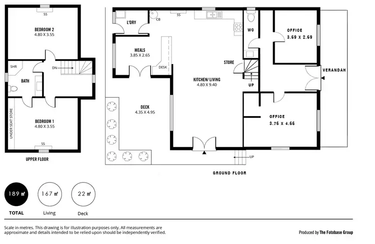 Floorplan of Homely house listing, 1/398 MOUNT BARKER ROAD, Bridgewater SA 5155
