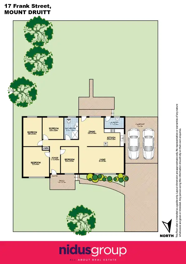 Floorplan of Homely house listing, 17 Frank Street, Mount Druitt NSW 2770