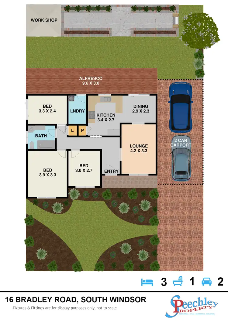 Floorplan of Homely house listing, 16 Bradley Road, South Windsor NSW 2756