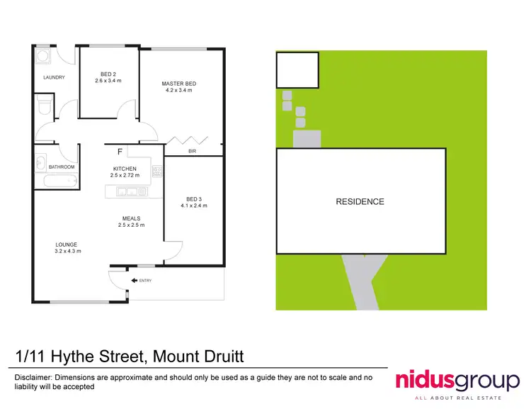 Floorplan of Homely villa listing, 1/11 Hythe Street, Mount Druitt NSW 2770
