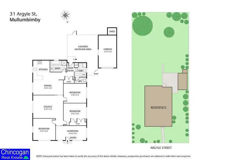 Floorplan of Homely house listing, 31 Argyle Street, Mullumbimby NSW 2482