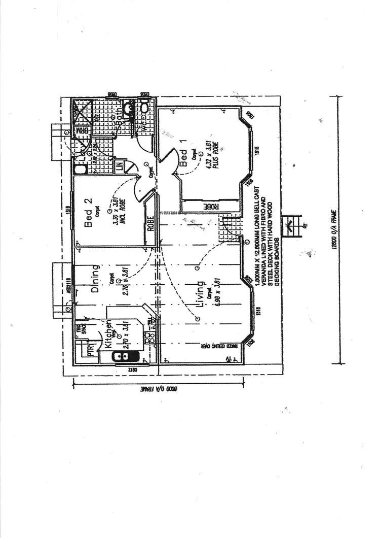 Floorplan of Homely house listing, 137 Binnia Street, Coolah NSW 2843