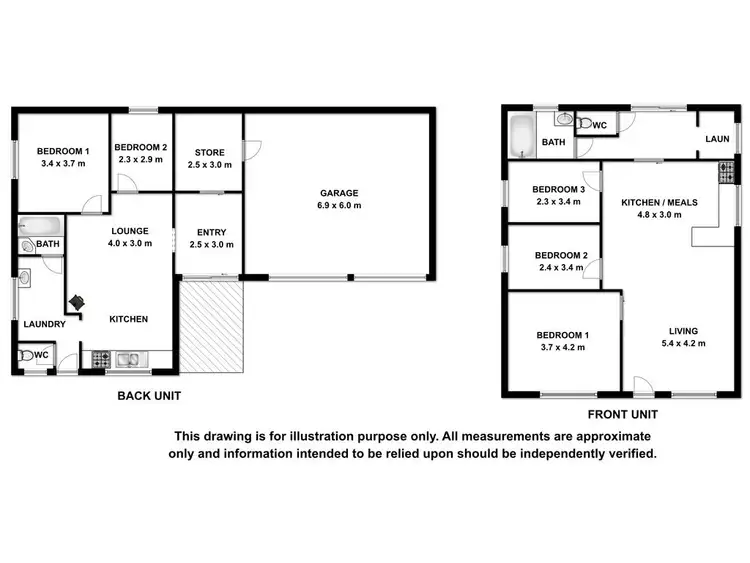 Floorplan of Homely house listing, 21 McGregor Street, Mount Gambier SA 5290