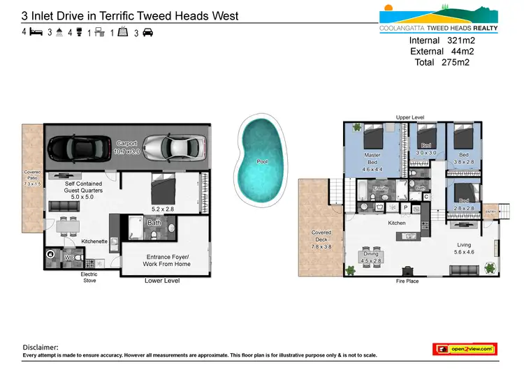 Floorplan of Homely house listing, 3 Inlet Drive, Tweed Heads West NSW 2485