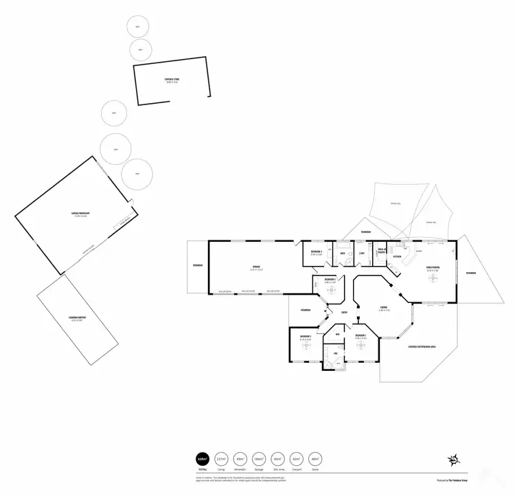 Floorplan of Homely house listing, 5 Yaktanga Way, Mount Barker SA 5251