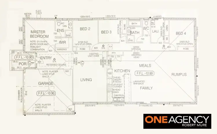 Floorplan of Homely house listing, 63 Bailey Bvd, Koo Wee Rup VIC 3981