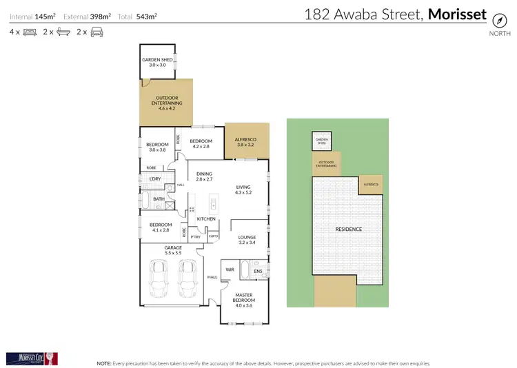 Floorplan of Homely house listing, 182 Awaba Street, Morisset NSW 2264