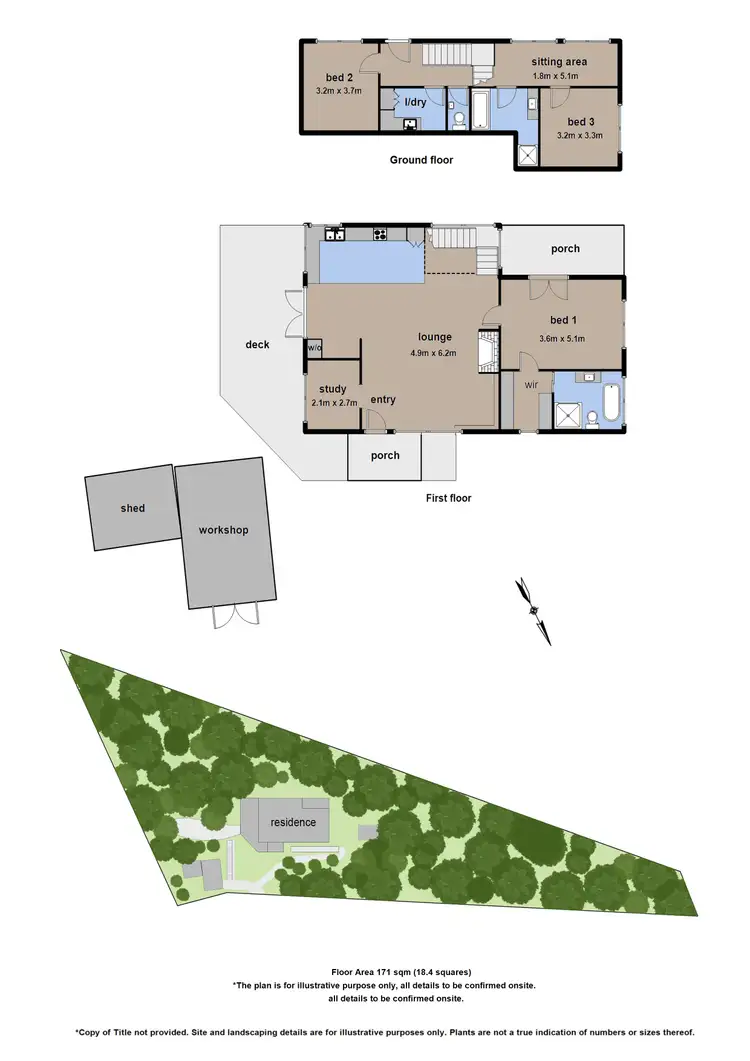 Floorplan of Homely house listing, 45 Upper Coonara Road, Olinda VIC 3788