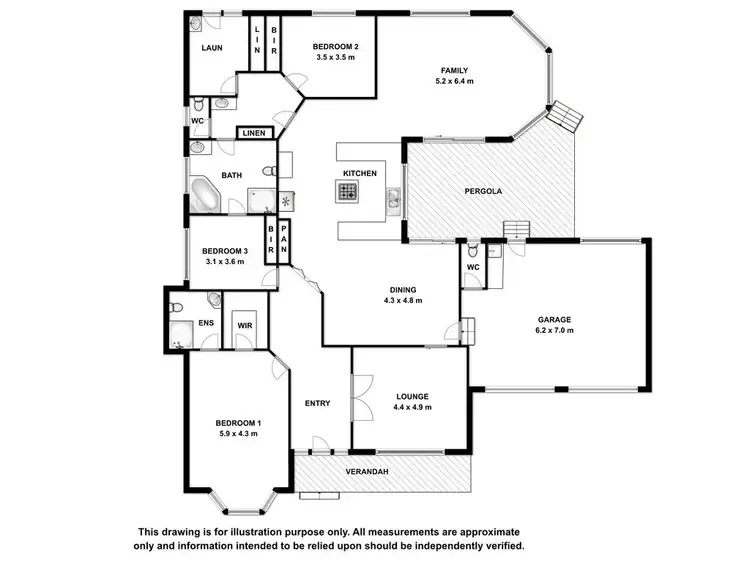 Floorplan of Homely house listing, 11 Lorikeet Street, Mount Gambier SA 5290