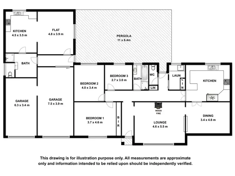 Floorplan of Homely house listing, 17 Leake Street, Southend SA 5280