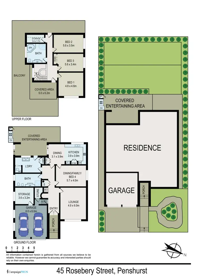 Floorplan of Homely house listing, 45 Rosebery Street, Penshurst NSW 2222