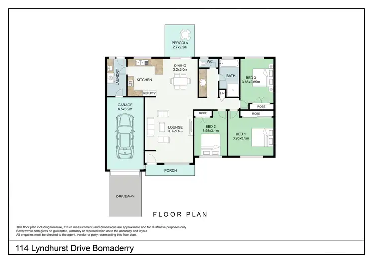 Floorplan of Homely house listing, 114 Lyndhurst Drive, Bomaderry NSW 2541