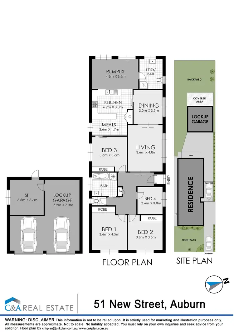 Floorplan of Homely house listing, 51 New Street, Auburn NSW 2144