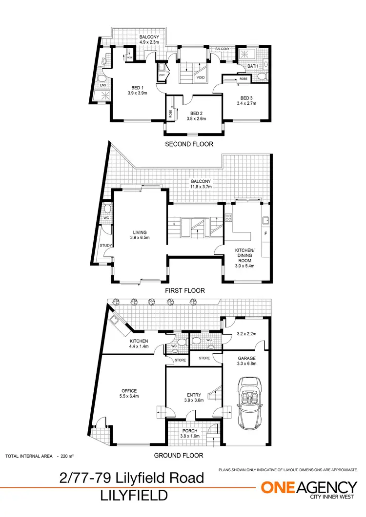 Floorplan of Homely house listing, 2/77-79 Lilyfield Road, Lilyfield NSW 2040