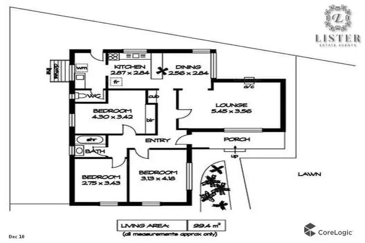Floorplan of Homely house listing, 1 McLean Street, Elizabeth Park SA 5113