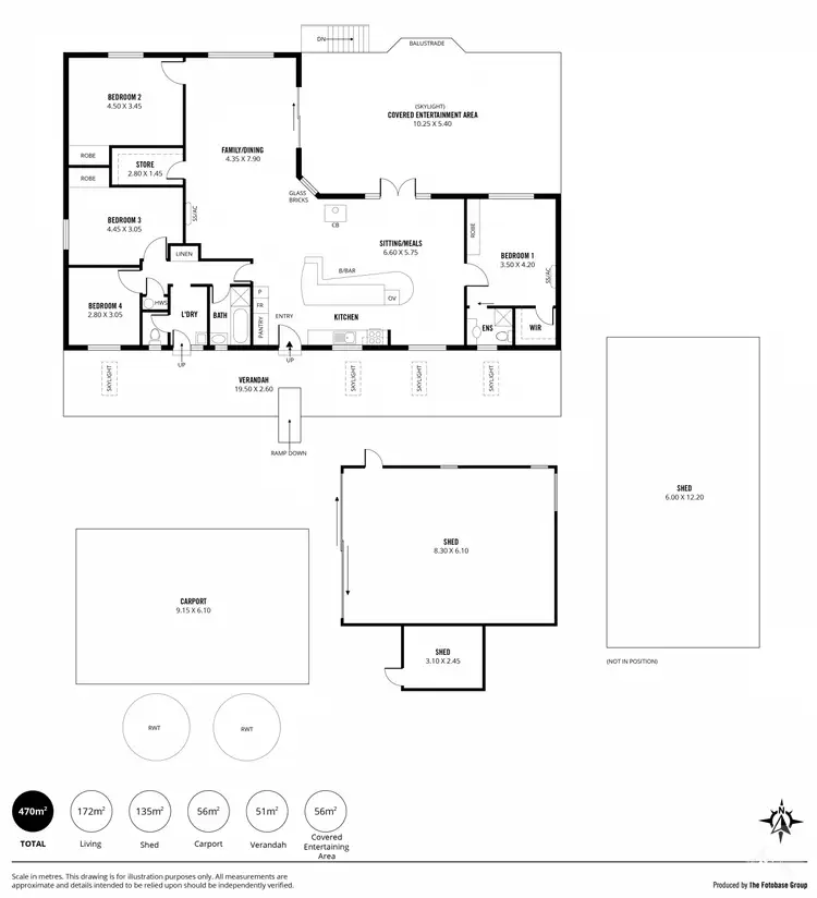 Floorplan of Homely rural property listing, 89 Pound Road, Macclesfield SA 5153