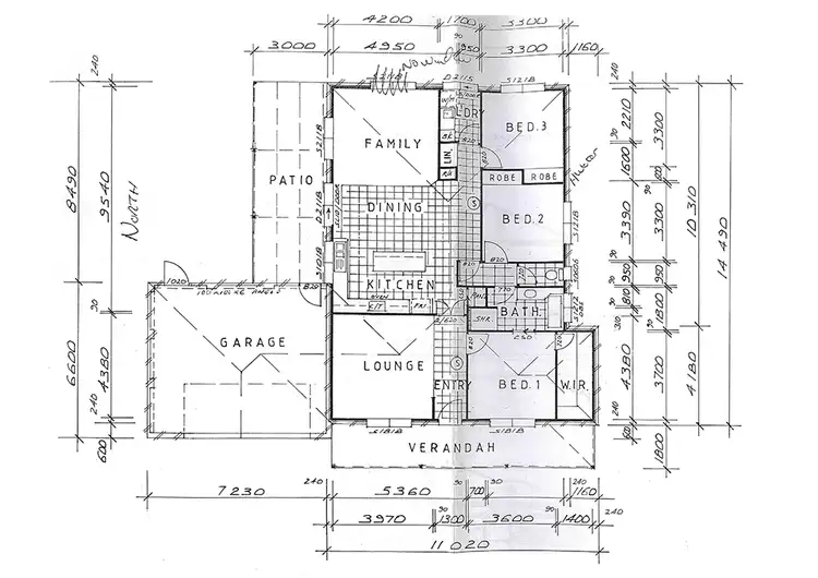 Floorplan of Homely house listing, 14 Rodney Street, Kyabram VIC 3620