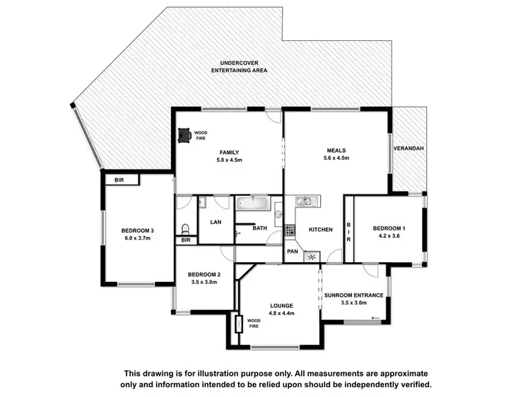 Floorplan of Homely house listing, 46 Harrald Street, Mount Gambier SA 5290