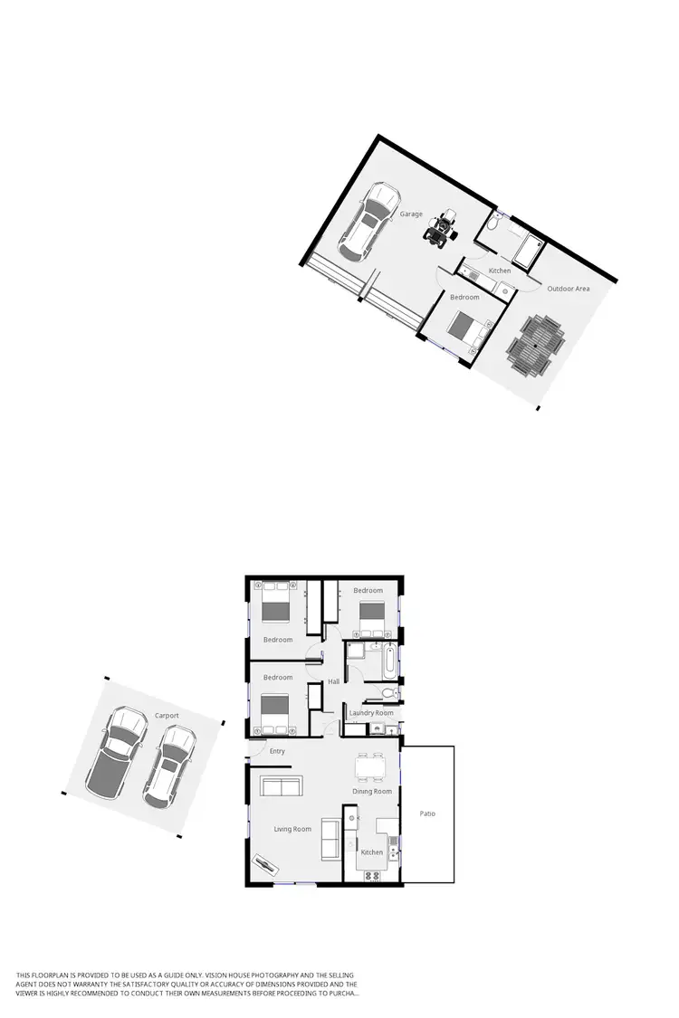 Floorplan of Homely house listing, 16 Le Pedeleure Avenue, Mildura VIC 3500