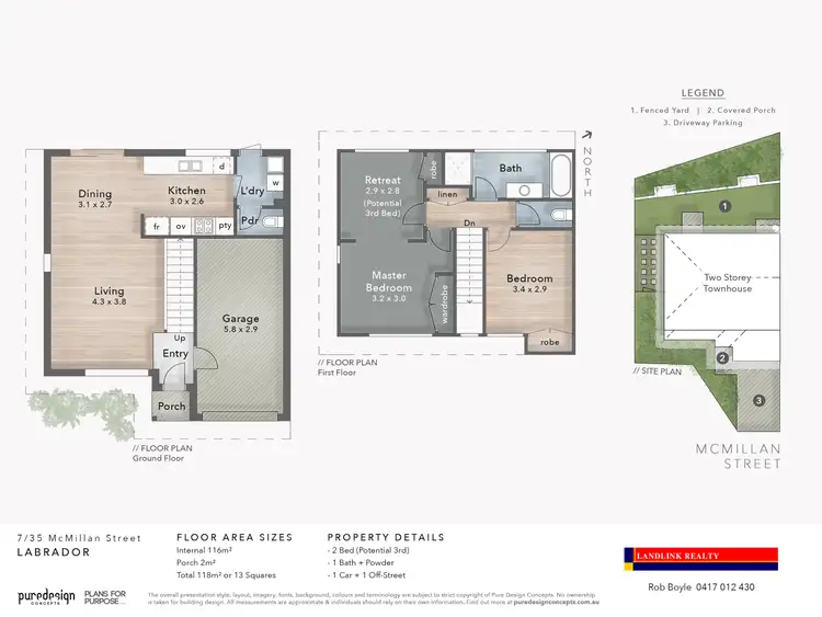 Floorplan of Homely townhouse listing, Address available on request