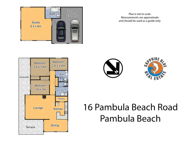 Floorplan of Homely house listing, 16 Pambula Beach Road, Pambula Beach NSW 2549