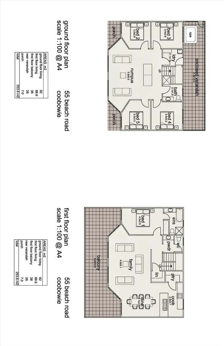 Floorplan of Homely house listing, 55 Beach Road, Coobowie SA 5583