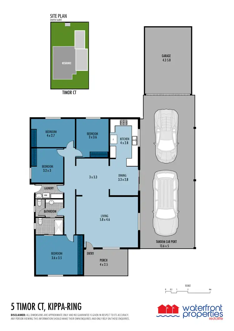 Floorplan of Homely house listing, 5 TIMOR COURT, Kippa-ring QLD 4021