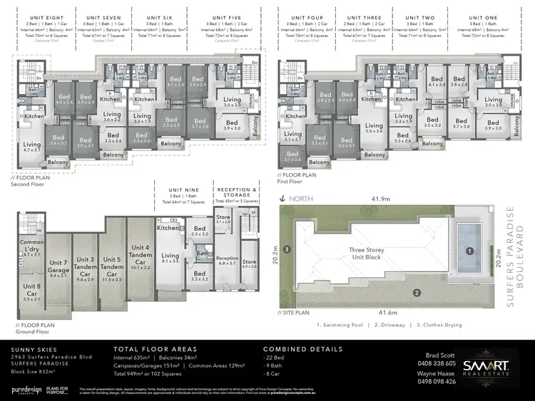 Floorplan of Homely block of units listing, 2961 Surfers Paradise Boulevard, Surfers Paradise QLD 4217