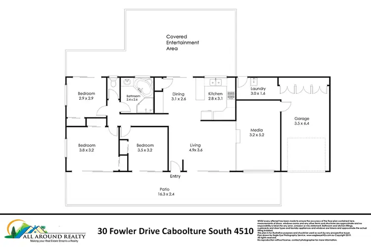 Floorplan of Homely house listing, 30 FOWLER DRIVE, Caboolture South QLD 4510