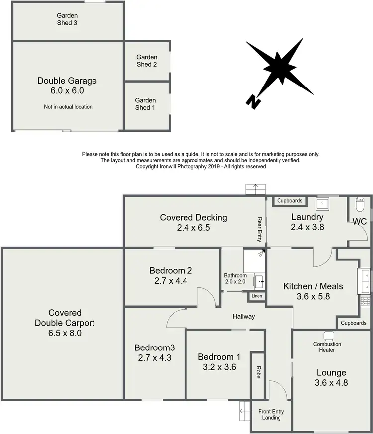 Floorplan of Homely house listing, 27 Wyrie Road, Millicent SA 5280