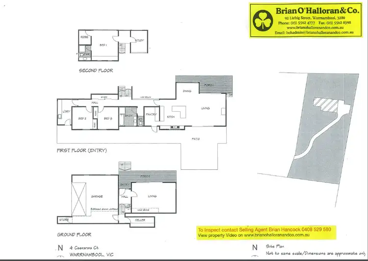 Floorplan of Homely house listing, 4 Casuarina Court, Warrnambool VIC 3280
