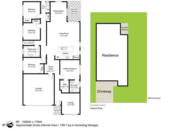 Floorplan of Homely house listing, 2 Garland Road, Cessnock NSW 2325