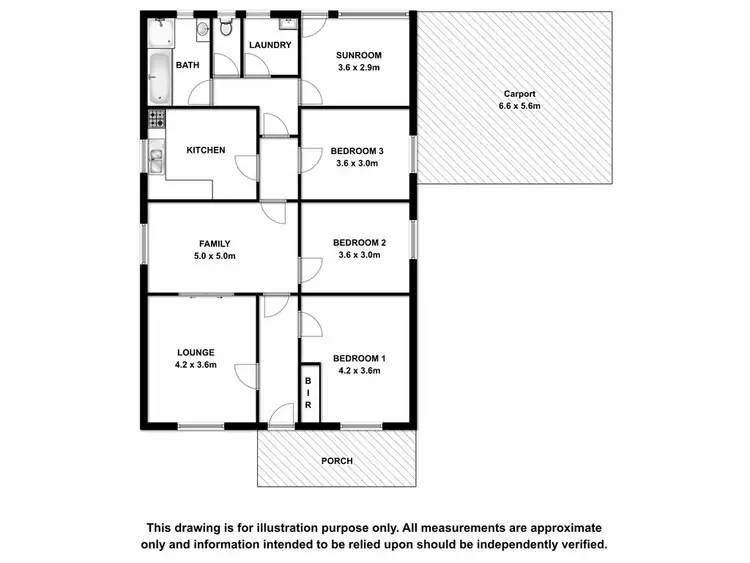 Floorplan of Homely house listing, 10 Seventh Street, Millicent SA 5280