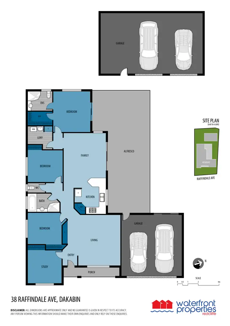 Floorplan of Homely house listing, 38 RAFFINDALE AVENUE, Dakabin QLD 4503