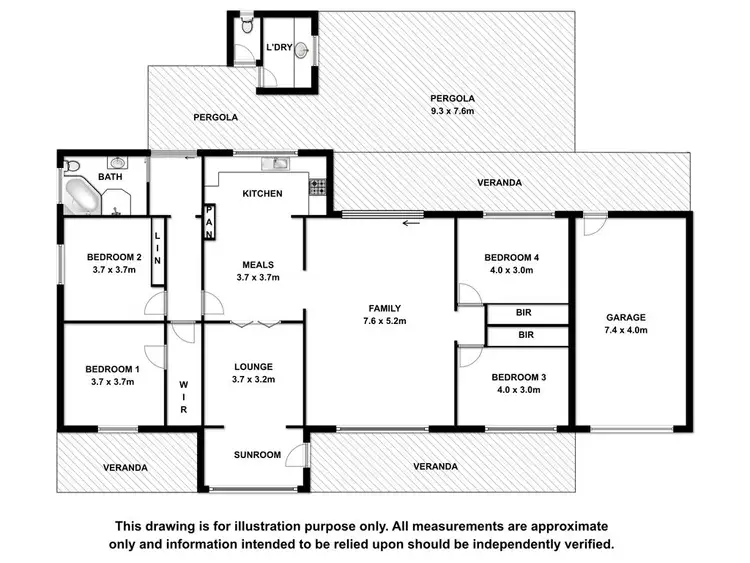 Floorplan of Homely house listing, 179 Williams Road, Millicent SA 5280