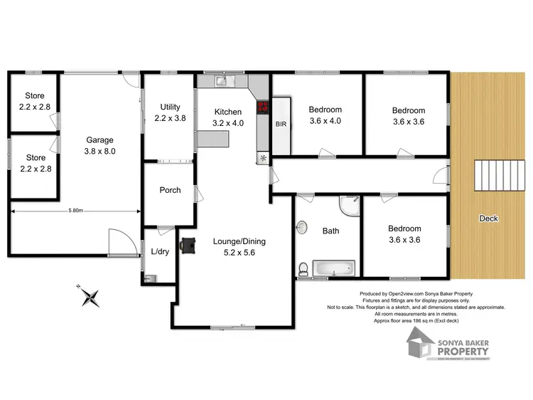 Floorplan of Homely house listing, 17454 Bass Highway, Boat Harbour TAS 7321