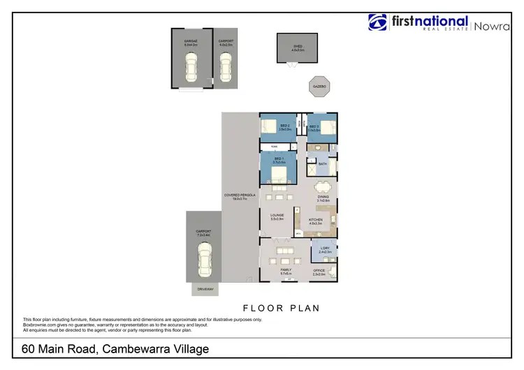 Floorplan of Homely house listing, 60 Main Road, Cambewarra NSW 2540