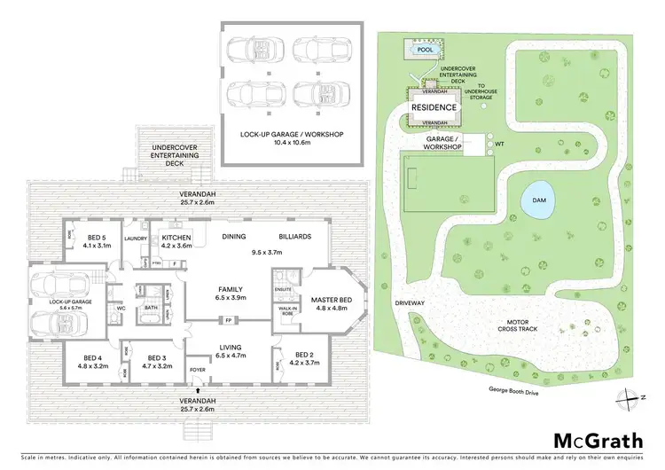 Floorplan of Homely house listing, 1395 Georgebooth Drive, Buchanan NSW 2323