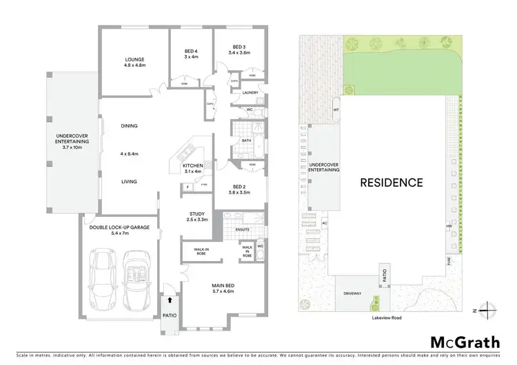Floorplan of Homely house listing, 61 Lakeview Rd, Morisset Park NSW 2264