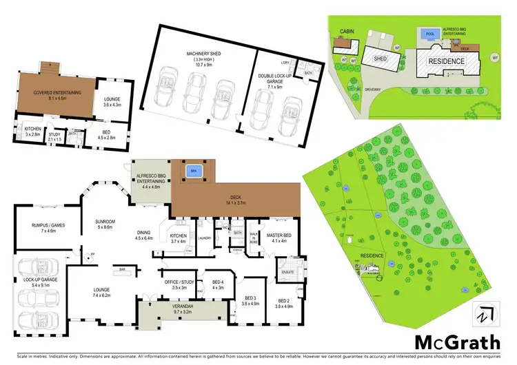 Floorplan of Homely rural property listing, 28 Valley Crest Road, Cooranbong NSW 2265