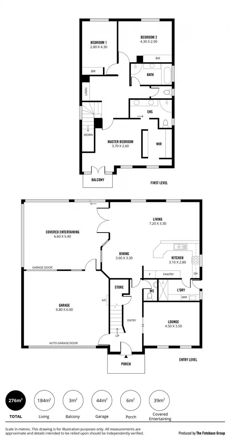 Floorplan of Homely house listing, 1A Corinda Avenue, Kensington Park SA 5068