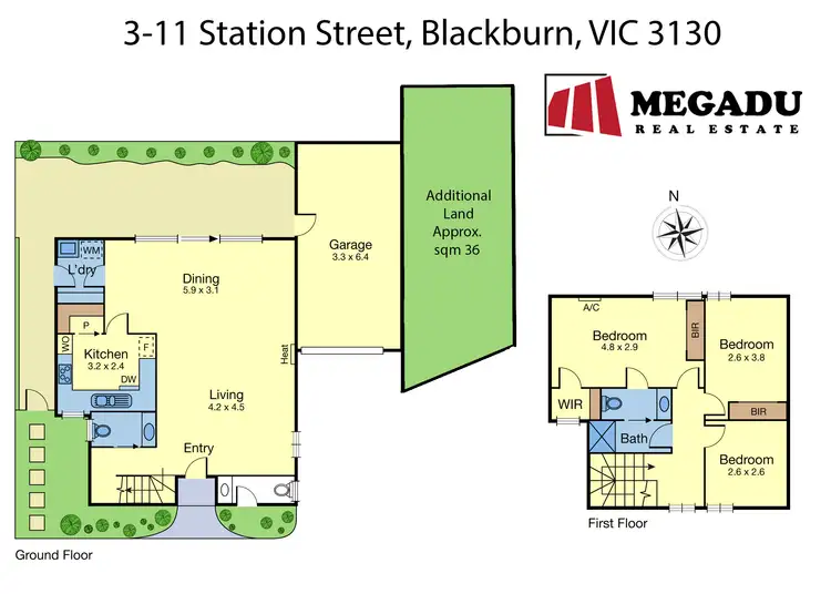 Floorplan of Homely unit listing, 3/11 Station Street, Blackburn VIC 3130