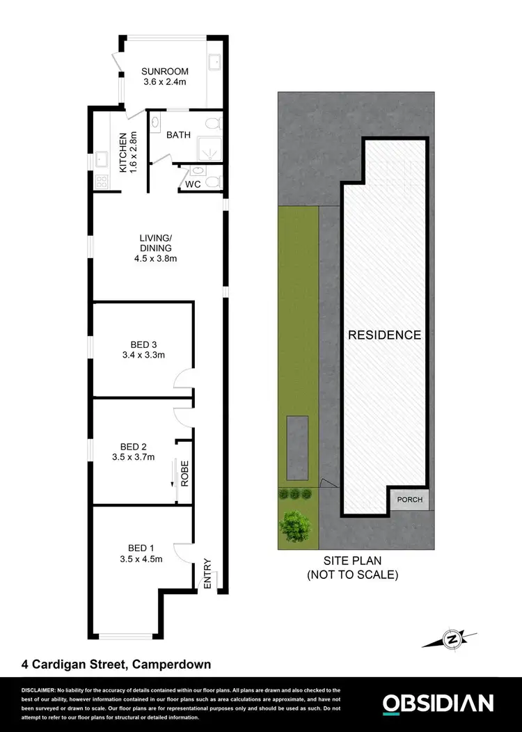 Floorplan of Homely house listing, 4 Cardigan St, Camperdown NSW 2050