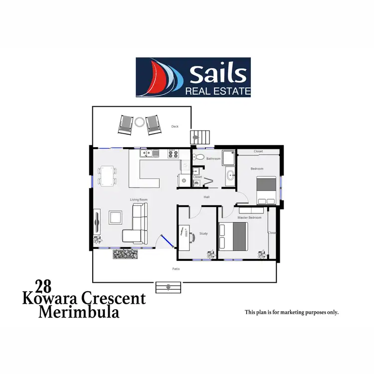 Floorplan of Homely house listing, 28 Kowara Crescent, Merimbula NSW 2548