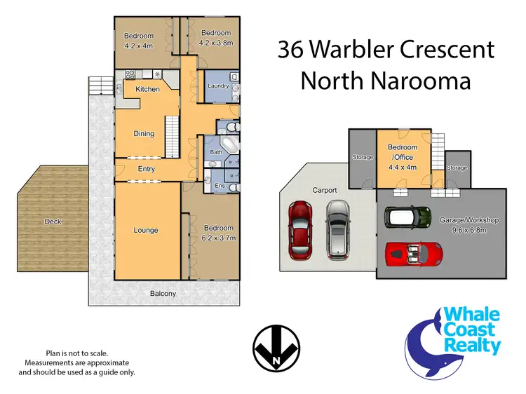 Floorplan of Homely house listing, 36 Warbler Crescent, North Narooma NSW 2546