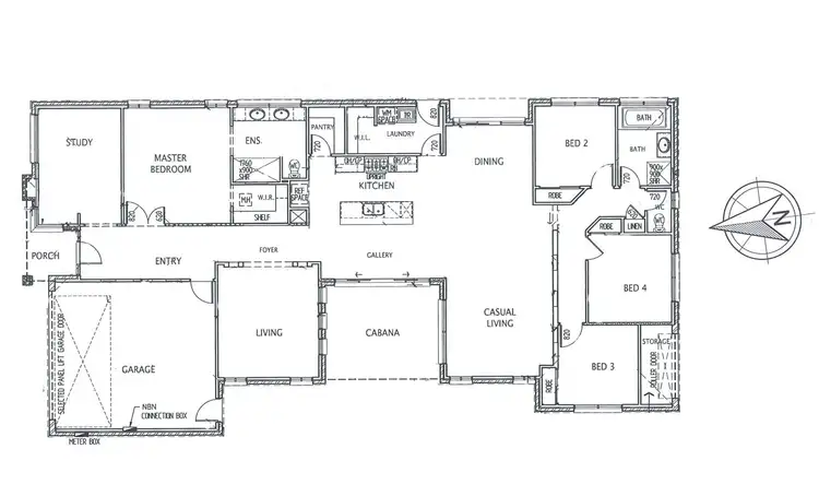 Floorplan of Homely house listing, 10 Bentley Street, Warragul VIC 3820