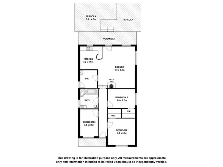 Floorplan of Homely house listing, 1 Chauvel Street, Mount Gambier SA 5290