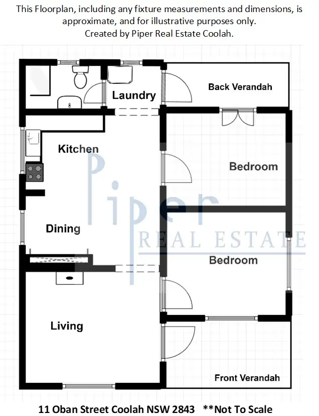 Floorplan of Homely house listing, 11 Oban Street, Coolah NSW 2843