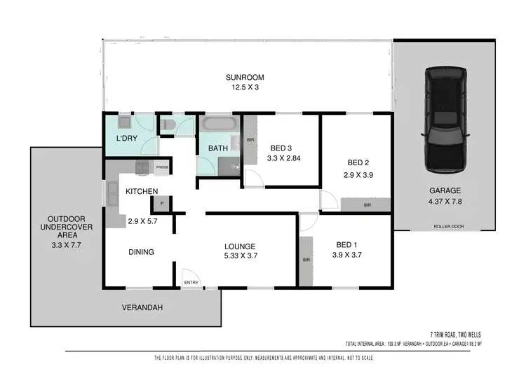 Floorplan of Homely house listing, 7 Trim Road, Two Wells SA 5501