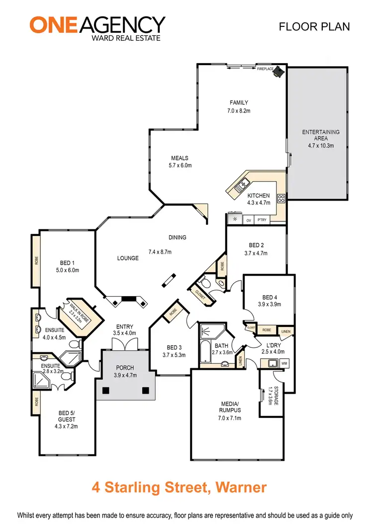 Floorplan of Homely house listing, 4 Starling Street, Warner QLD 4500